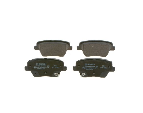 Brake Pad Set, disc brake - 0986424864 BOSCH - 58302G4A30, 05P2335 ...