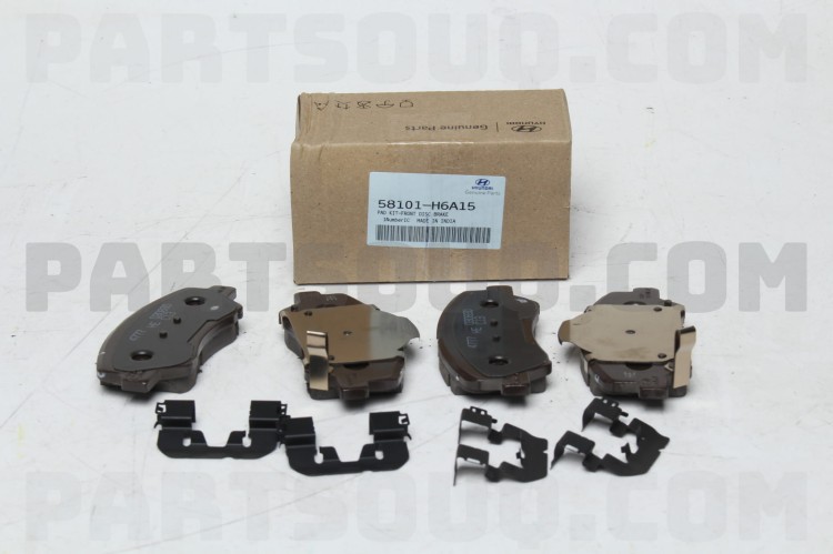 PAD KIT-FRONT DISC BRAKE 58101H6A15 | Hyundai / KIA Parts | PartSouq