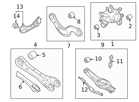 Rear Suspension for 2023 Hyundai Tucson | OEM Parts Online