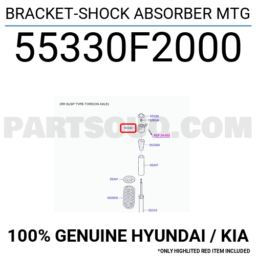 BRACKET-SHOCK ABSORBER MTG 55330F2000 | Hyundai / KIA Parts | PartSouq
