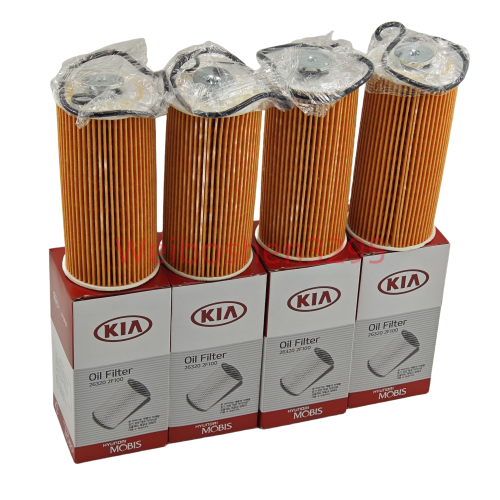 4X Engine Oil Filter Diesel R-Engine For Hyundai Kia 2.0L 2.2L ...