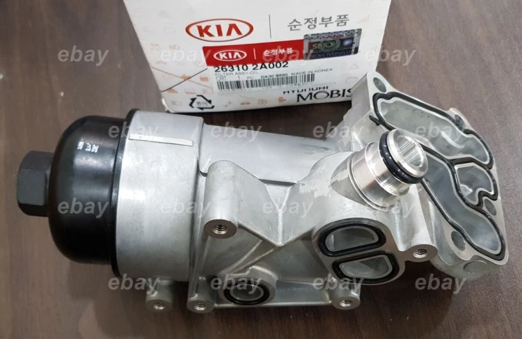 OEM Diesel Oil Filter Housing For Hyundai KIA Vehicles 263102A002 ...