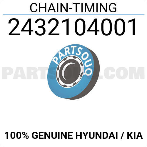CHAIN-TIMING 2432104002 | Hyundai / KIA Parts | PartSouq